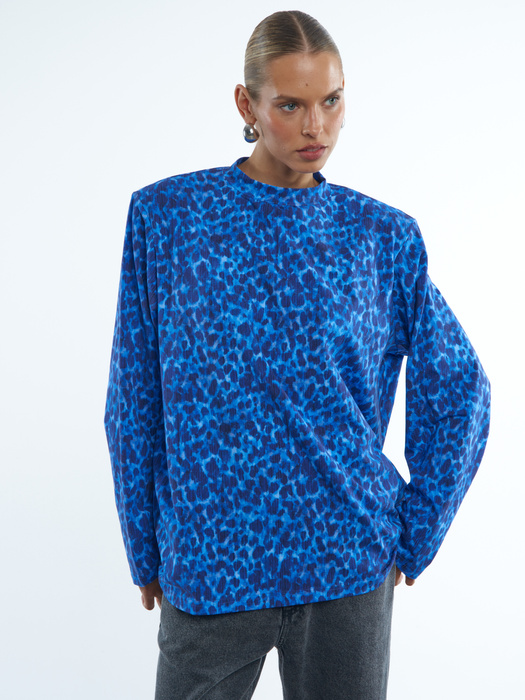 LONGSLEEVE VEYA PADDED BLUE WILD