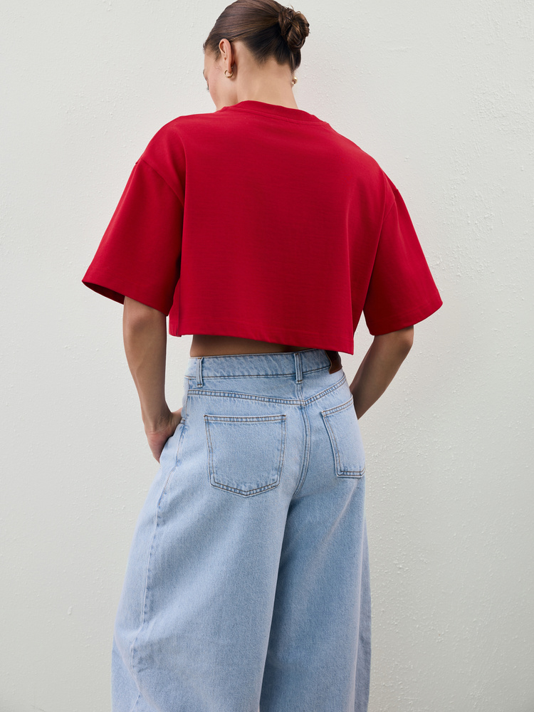 T-SHIRT MID TEE RED 