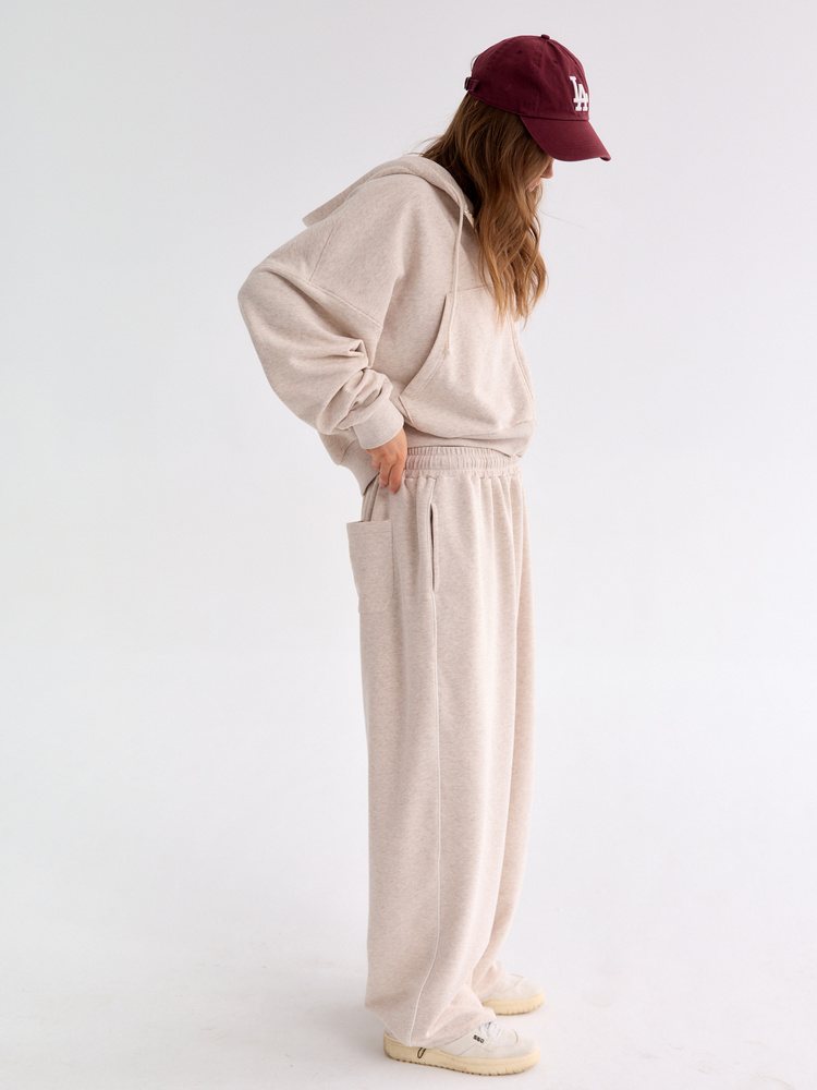 HUNTER NATURAL WIDE JOGGERS