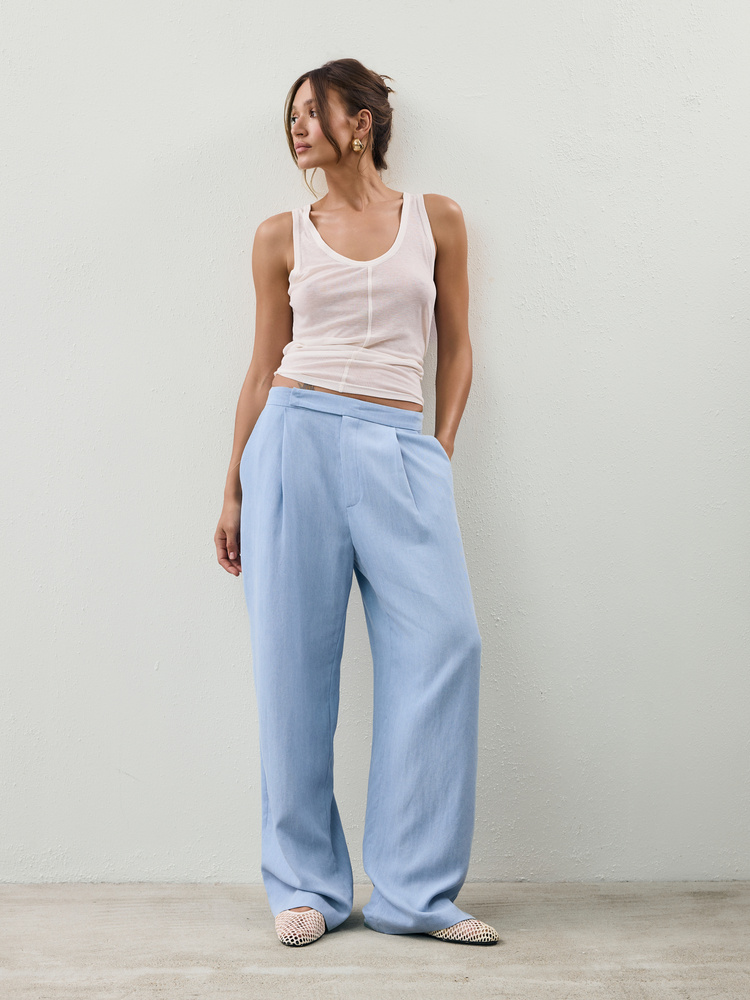 FINN LIGHT BLUE REGULAR PANTS