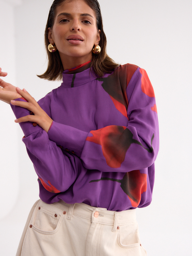 AMORA VIOLET SHIRT