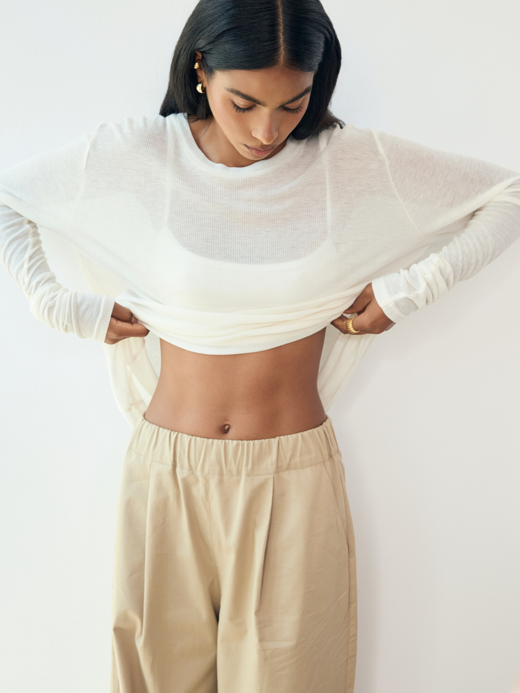 LONGSLEEVE PURE CREAM