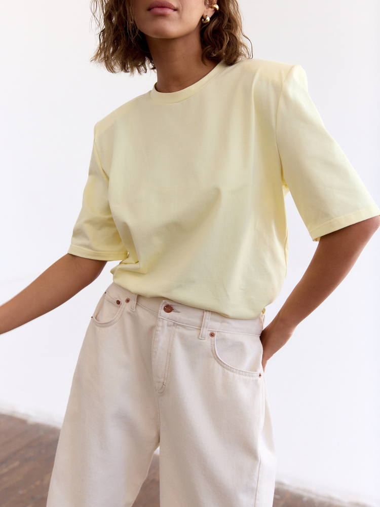 T-SHIRT EMI PADDED BUTTER