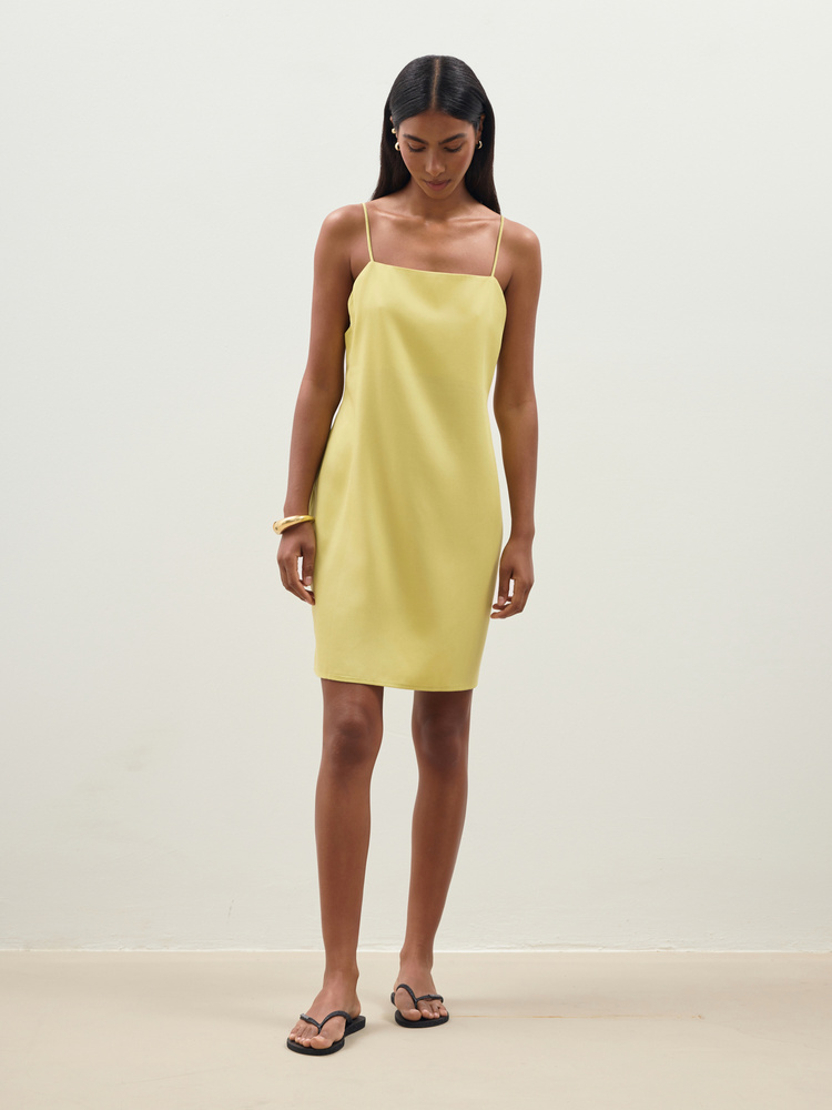 ALANA LIME DRESS