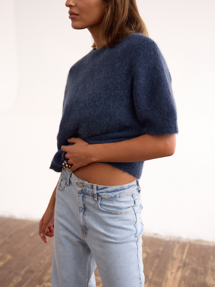 MISTY NAVY SWEATER