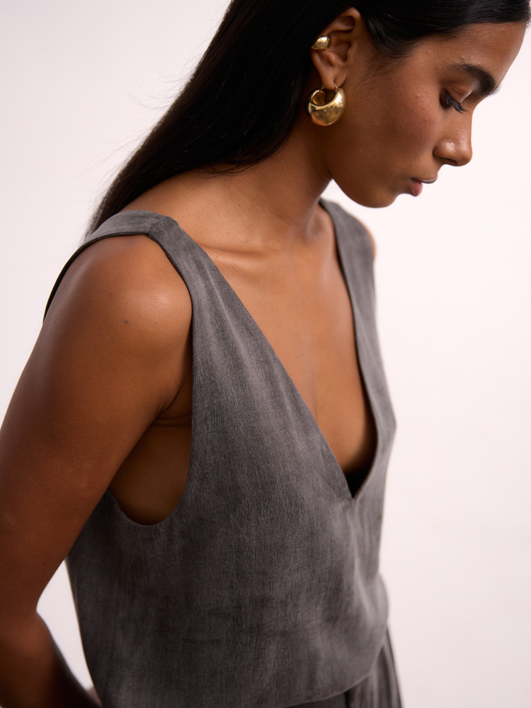 STIVIE GREY TOP