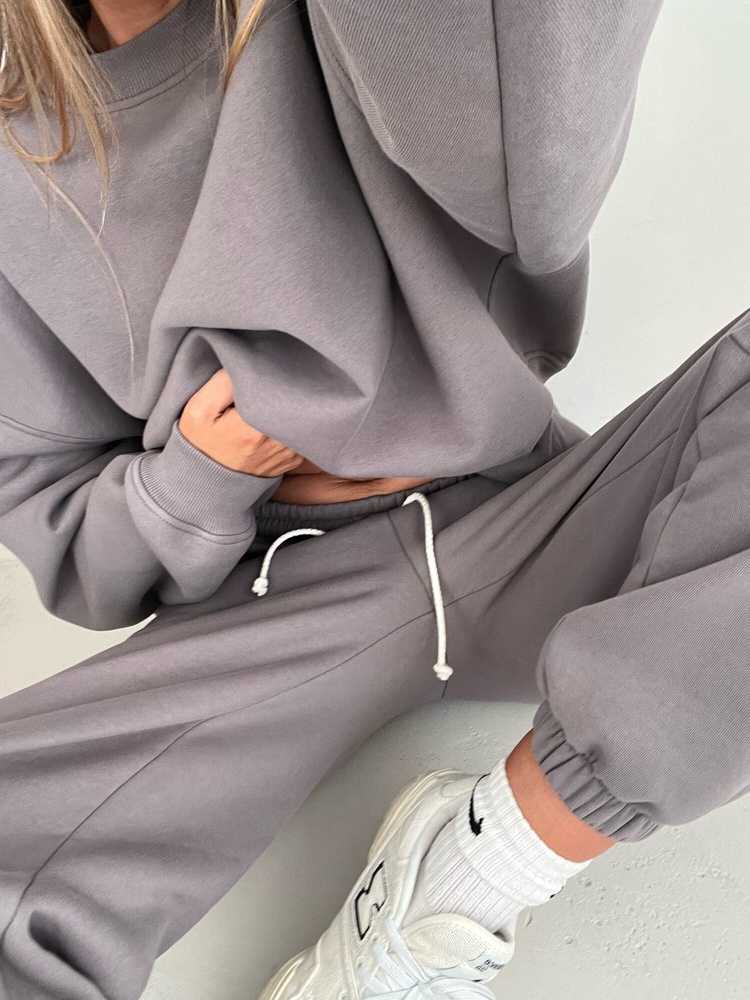 RUBY DARK GREY SWEATSHIRT