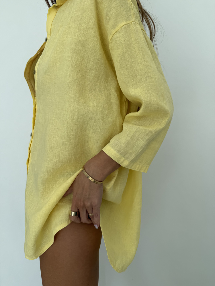 LNIANA KOSZULA OVERSIZE LEMON