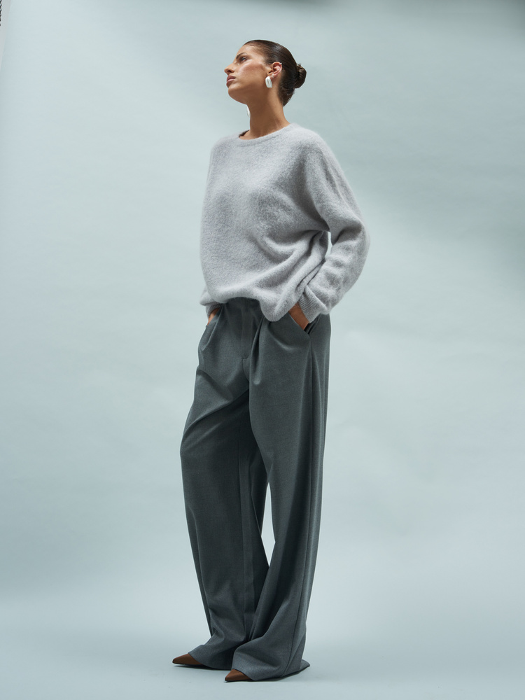 SWETER MINIMAL GREY