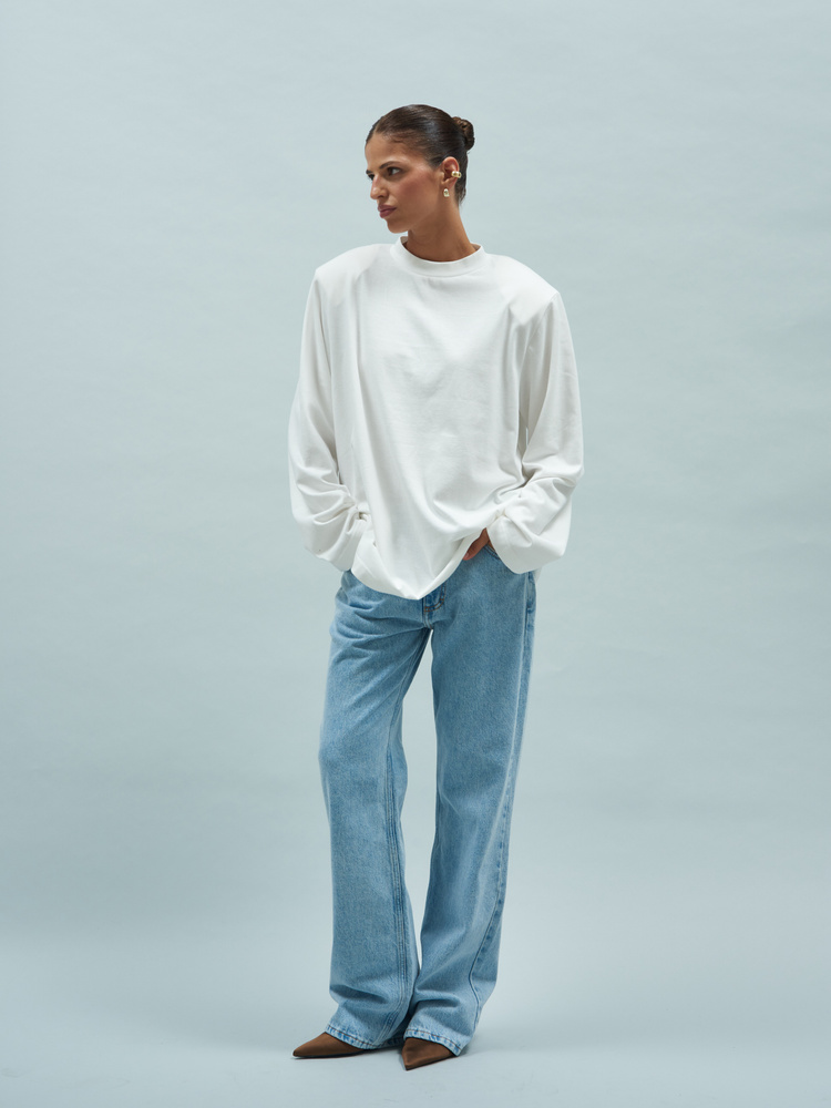 LONGSLEEVE VEYA PADDED CREAM