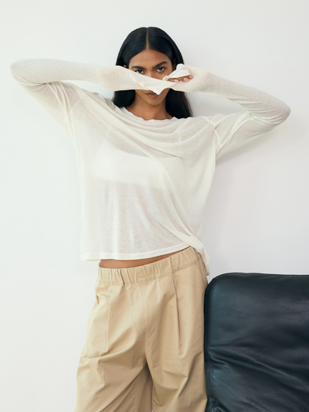 LONGSLEEVE PURE CREAM