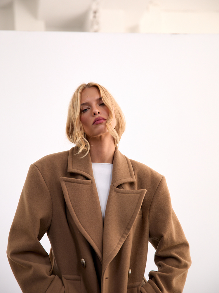 PŁASZCZ OXFORD CAMEL 