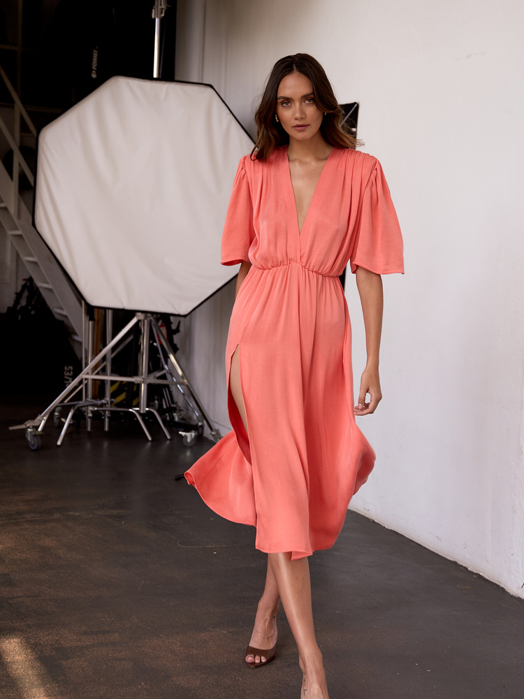 SUKIENKA DAHLIA PEACH