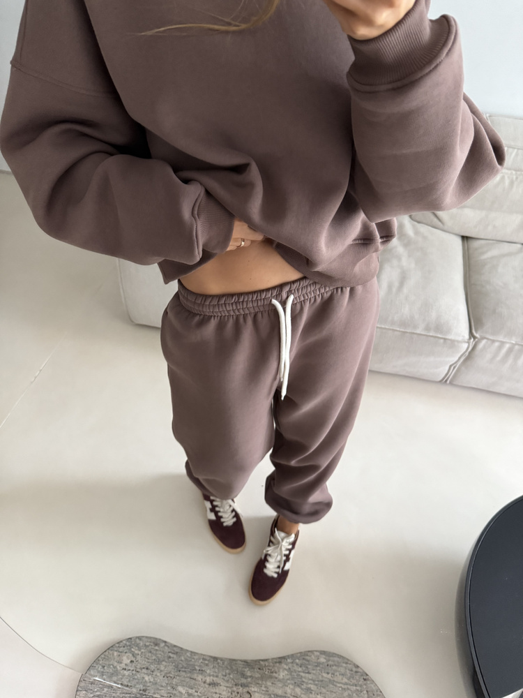 RUBY CAPPUCINO JOGGERS