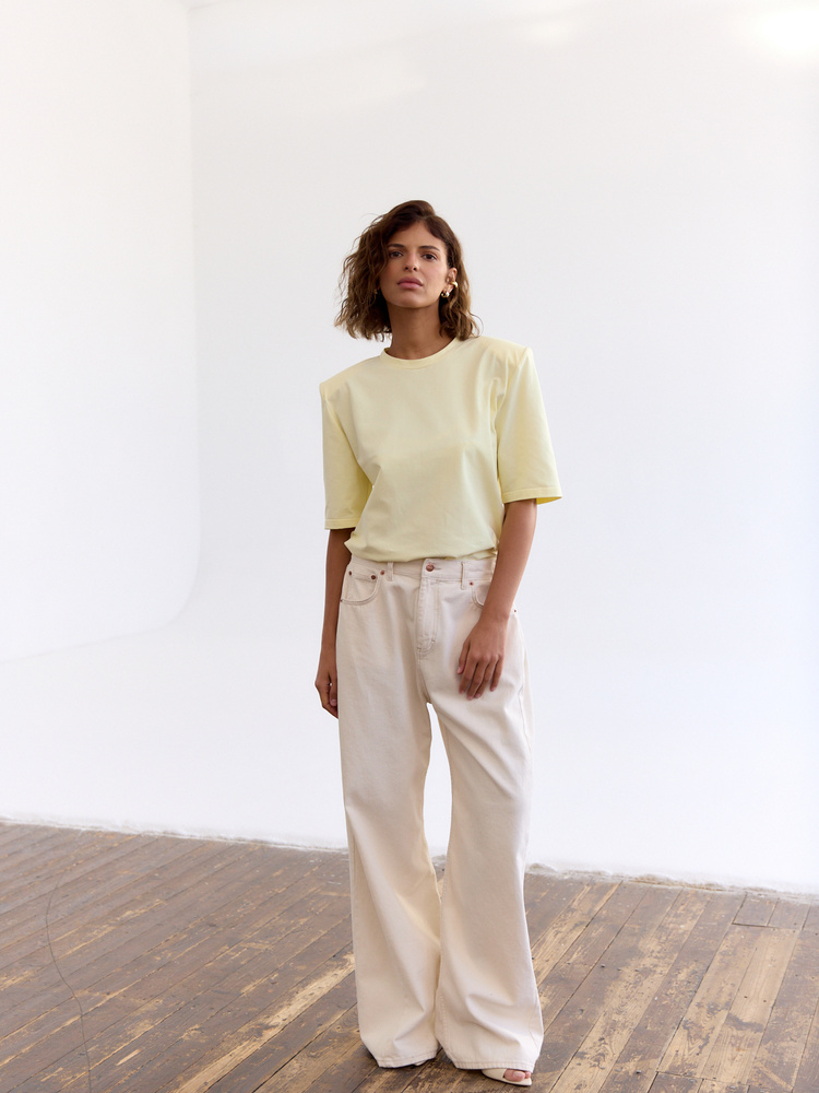 EMI PADDED BUTTER T-SHIRT