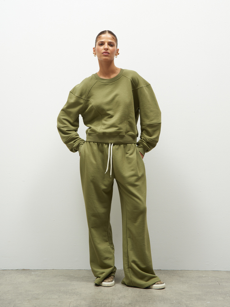 MILO OLIVE SWEATPANTS
