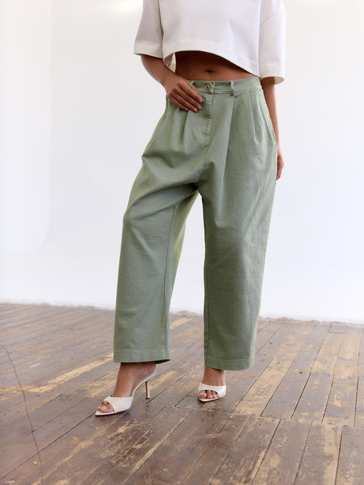 CHINO OLIVE PANTS