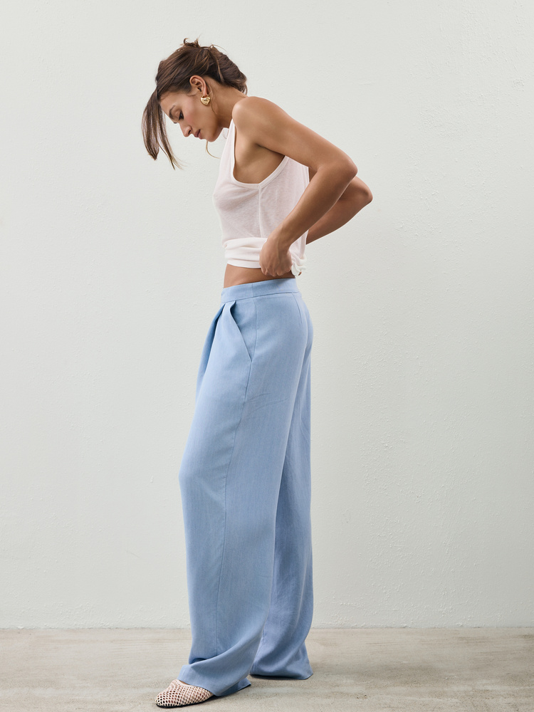 SPODNIE FINN LIGHT BLUE TALL