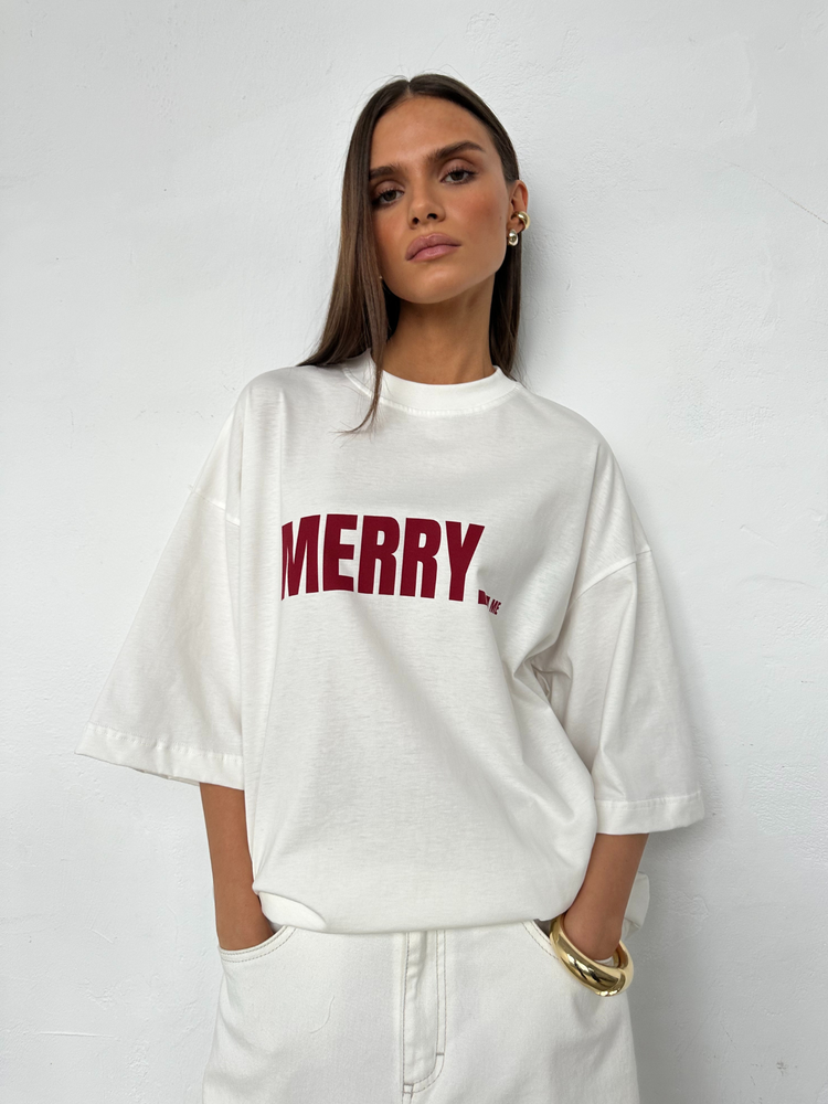 T-SHIRT OVERSIZE MERRY ME