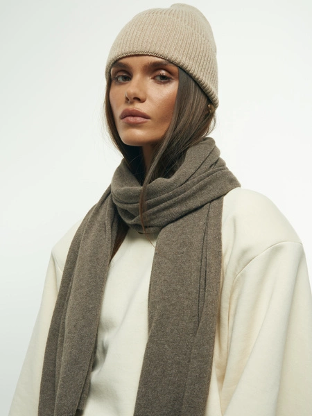 SZALIK CASHMERE BROWN