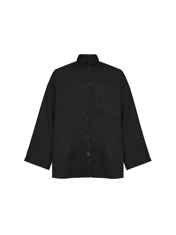 LNIANA KOSZULA BOX BLACK