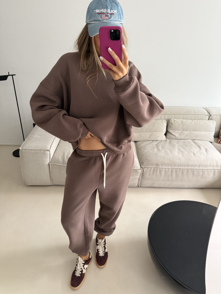 RUBY CAPPUCINO SWEATSHIRT