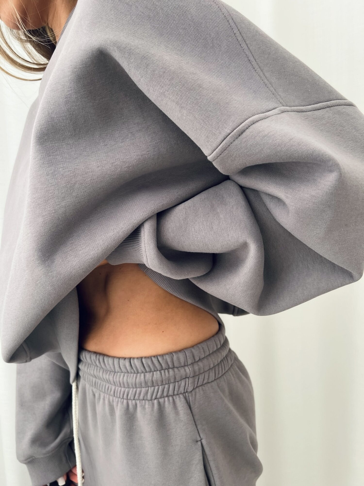 RUBY DARK GREY SWEATSHIRT