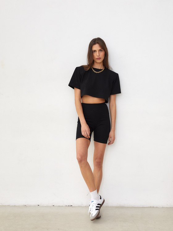 KOLARKI BIKER BLACK